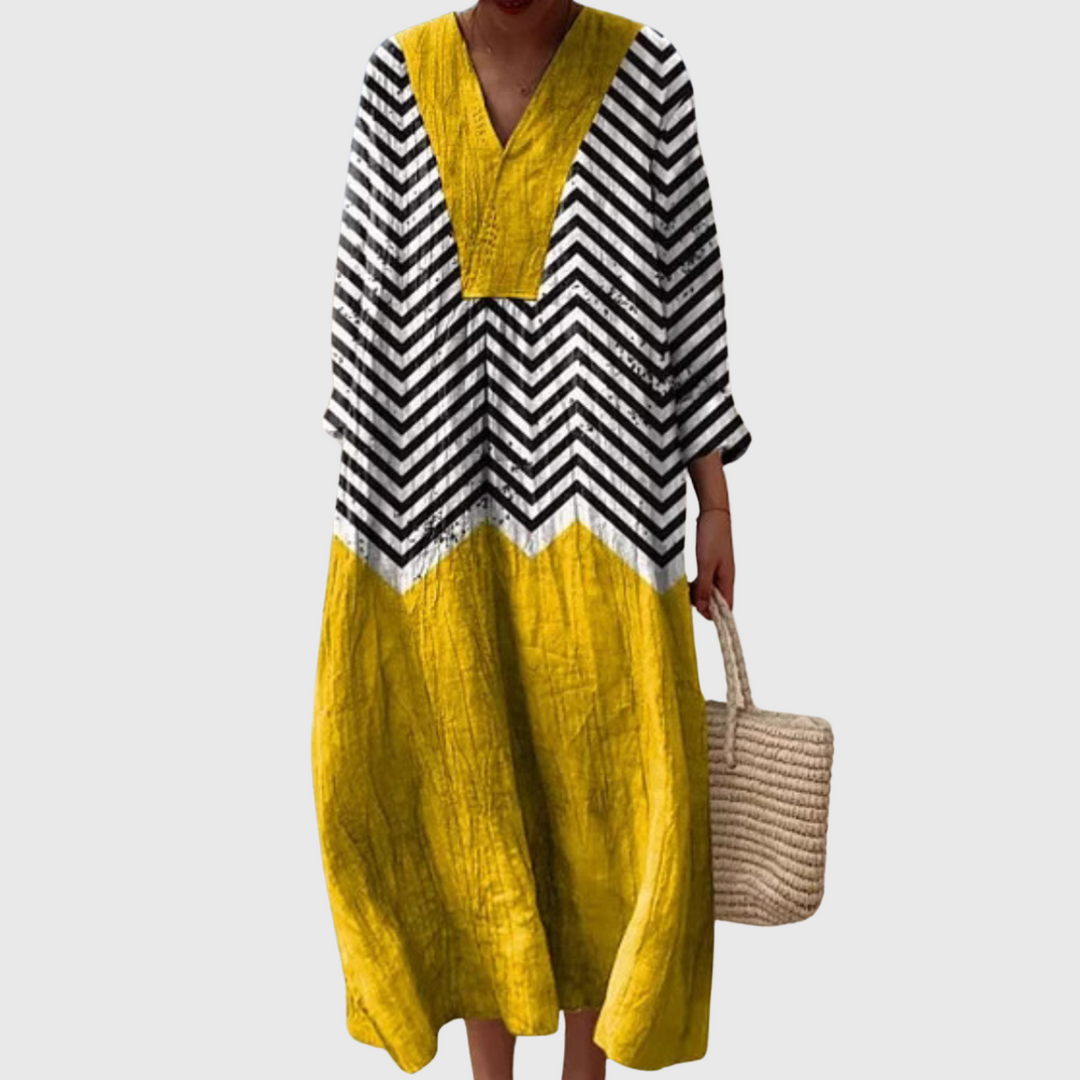 Violet | Elegant A-Line Summer Dress