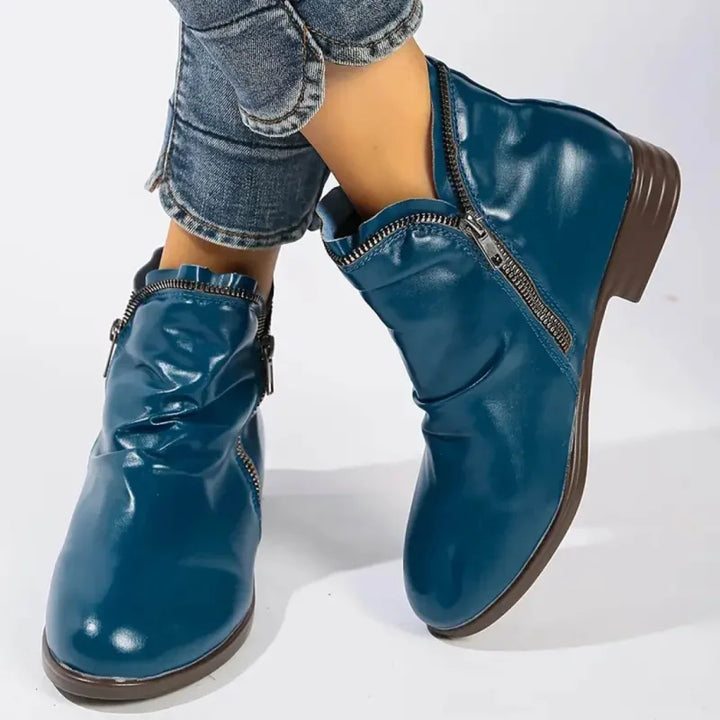 Lianella | Ankle Boots With Zipper