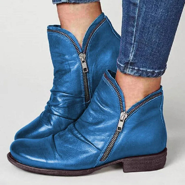 Lianella | Ankle Boots With Zipper