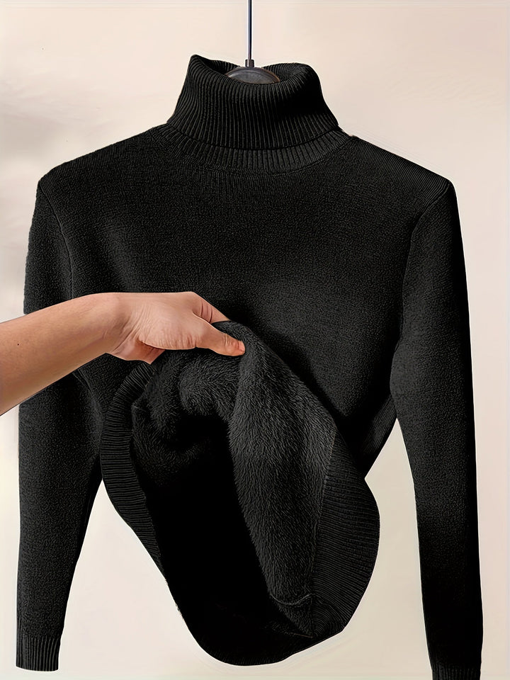 ZÖE - Soft Turtle Neck Pullover Sweater