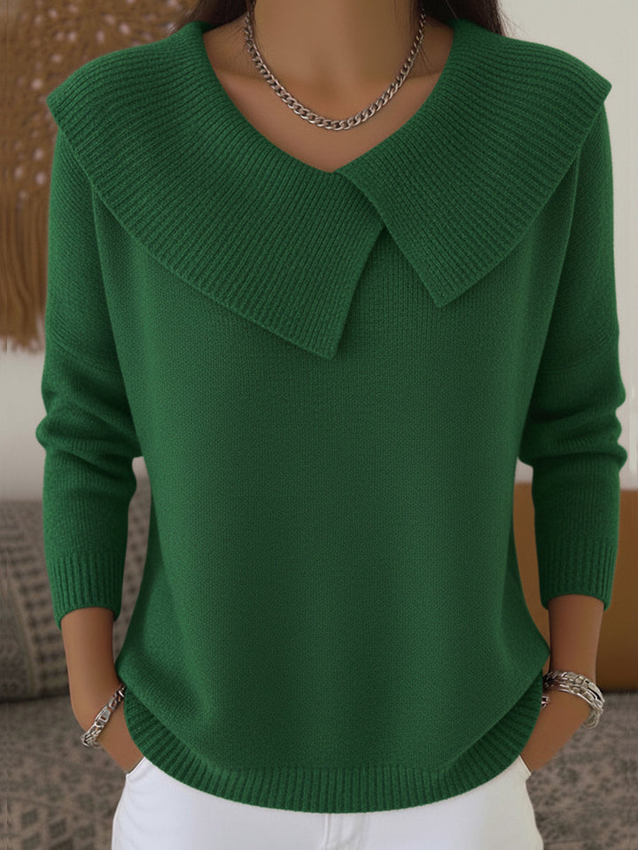 Karter | Warm Sweater with Soft Collar