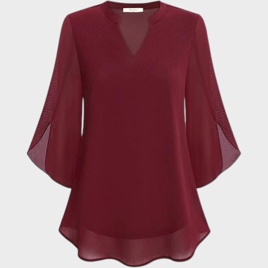 Lyanna – Flowing Split Sleeve Blouse