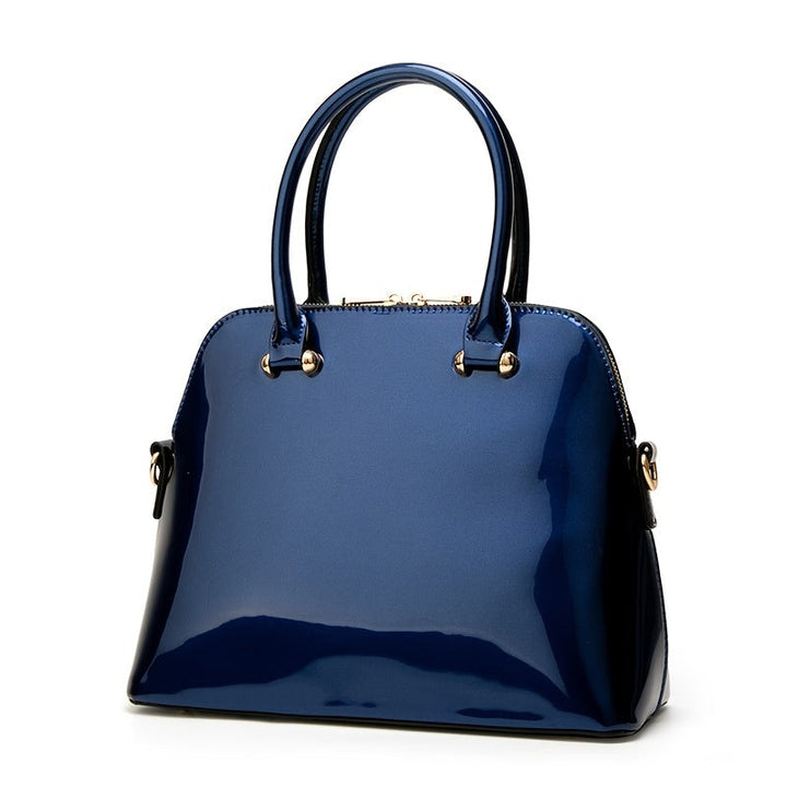 Chic Shiny Bag with Zipper – Practical and Elegant for Everyday Use!