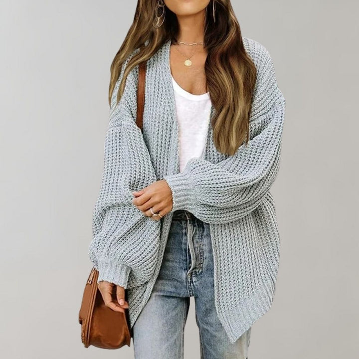Knitted Women's Cardigan with Long Sleeves | Selina