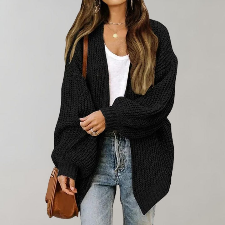 Knitted Women's Cardigan with Long Sleeves | Selina