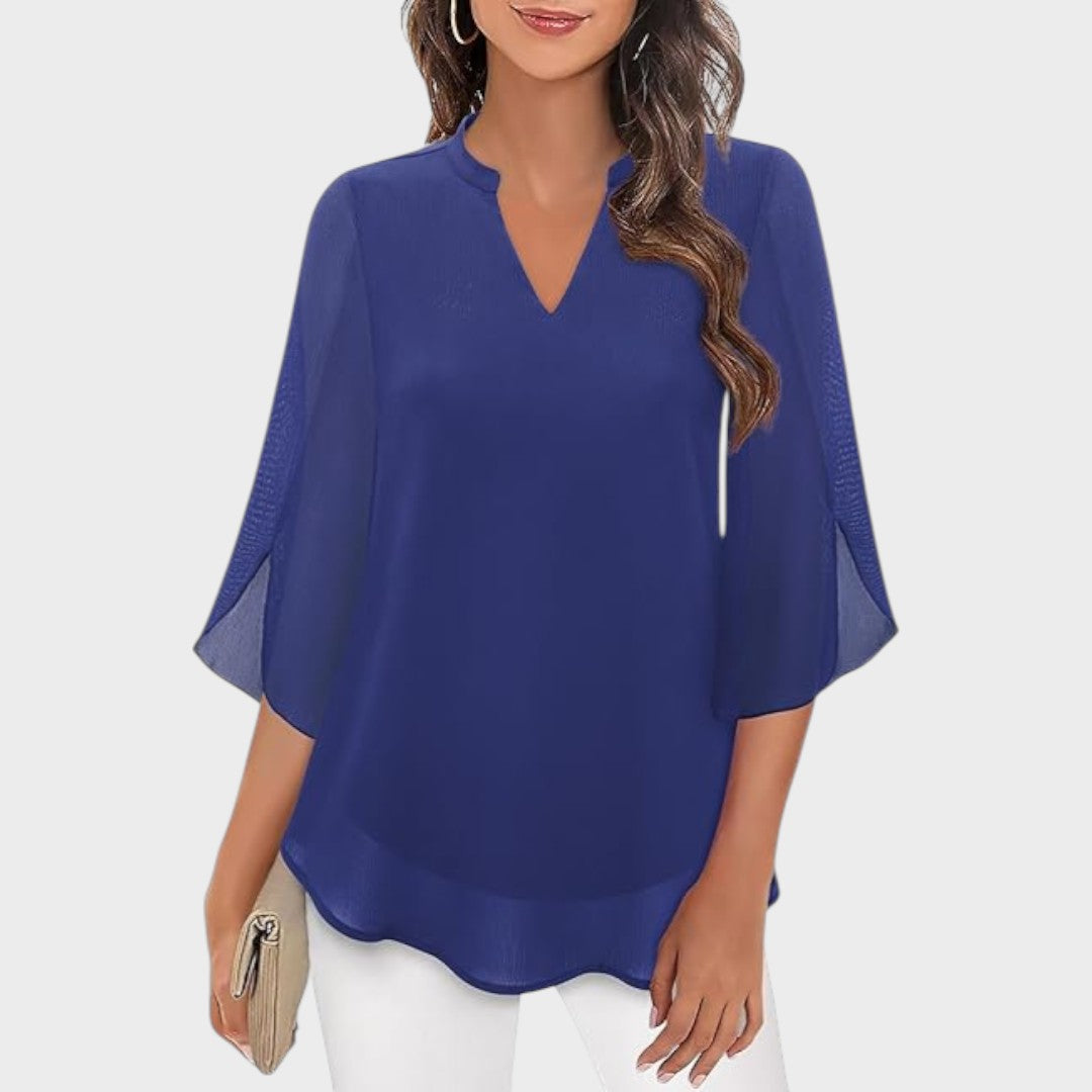Lyanna – Flowing Split Sleeve Blouse