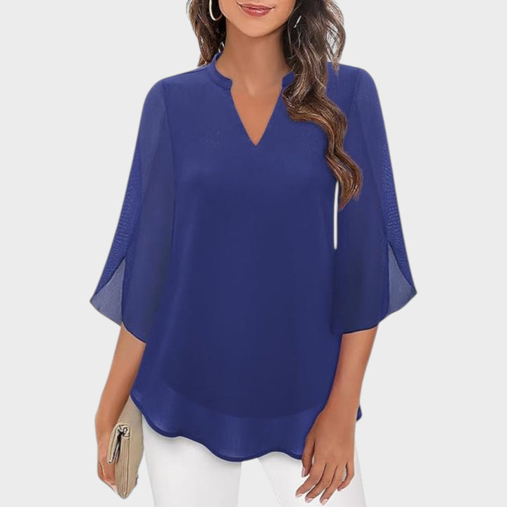 Lyanna – Flowing Split Sleeve Blouse