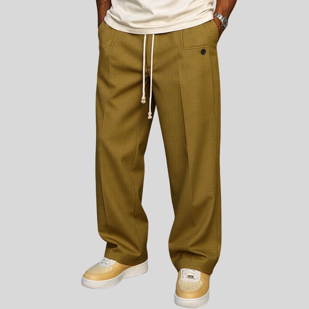 Fabien | Loose Straight Pants