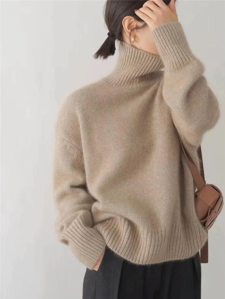 Quinn | Warm High Neck Sweater