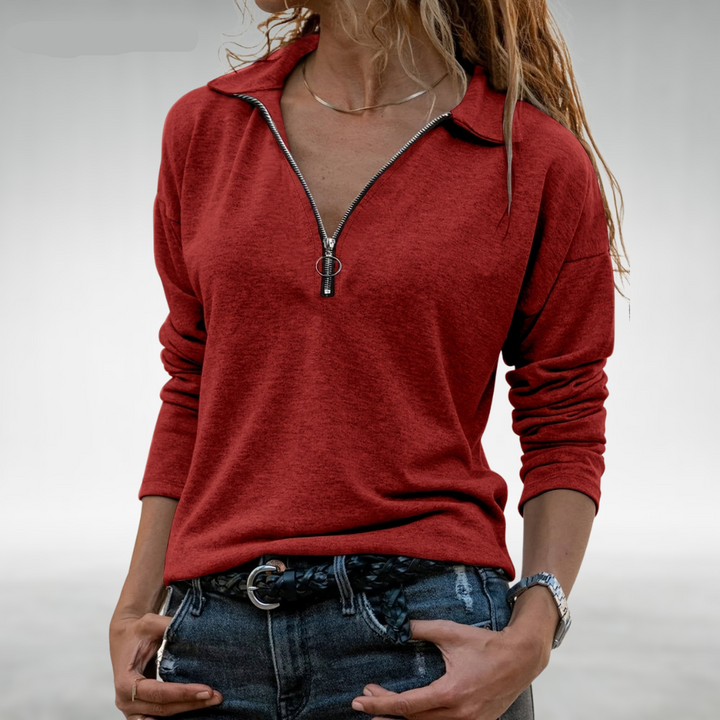 Adeline | Women's Half-Zip Sweaters