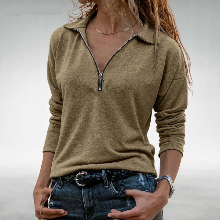 Adeline | Women's Half-Zip Sweaters