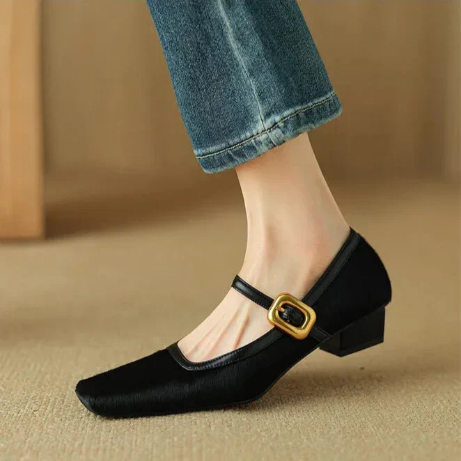 Feline Luxe Leopard Mid-Heels