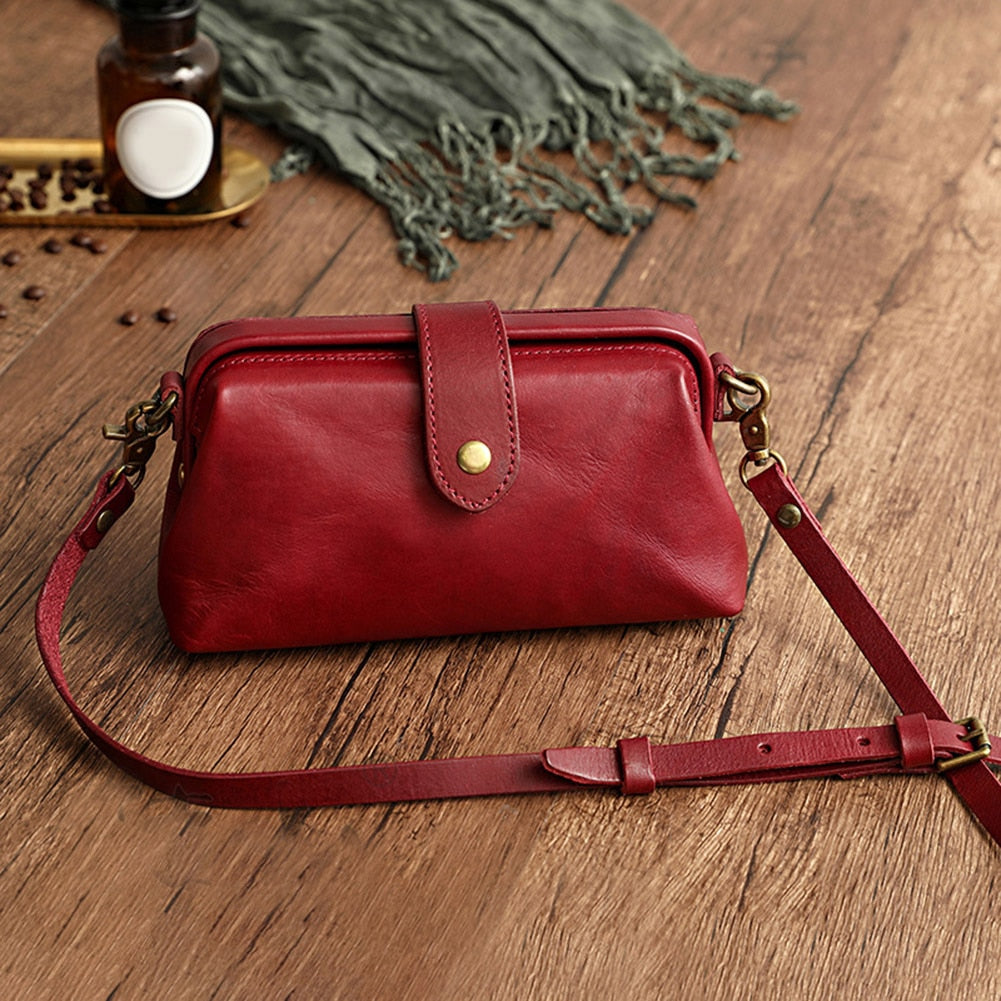 Vintage Artisan Handmade Leather Bag