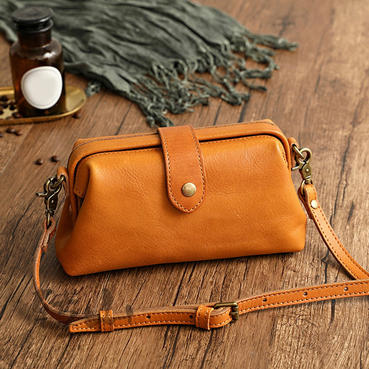 Vintage Artisan Handmade Leather Bag