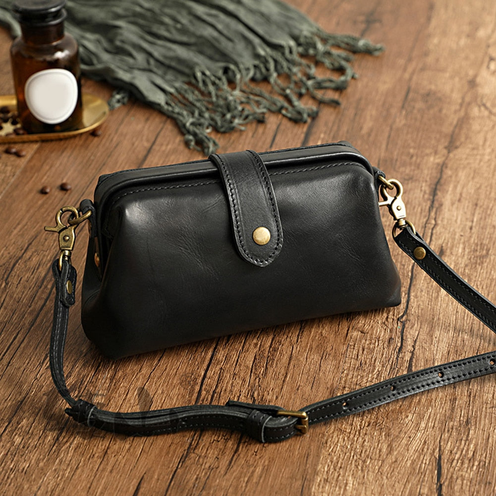 Vintage Artisan Handmade Leather Bag