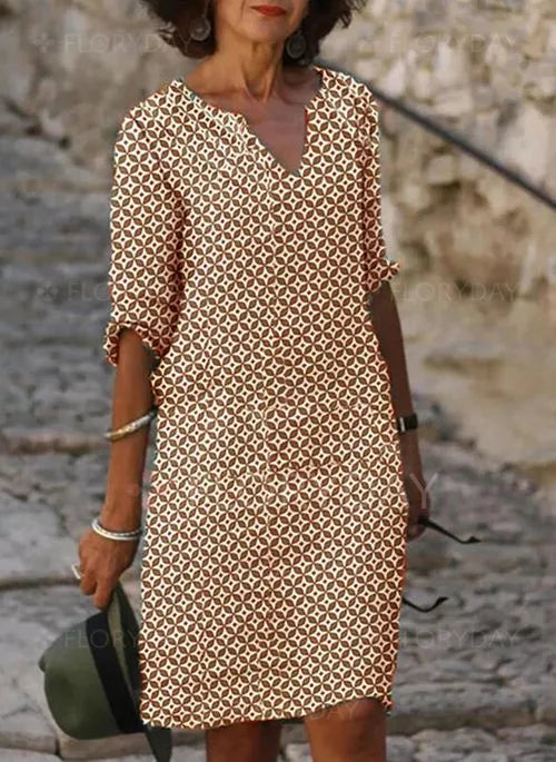 Karine | Casual Midi Dress