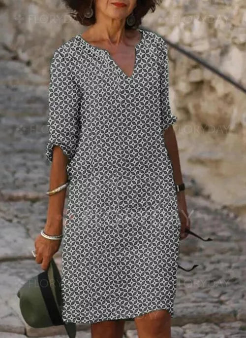 Karine | Casual Midi Dress