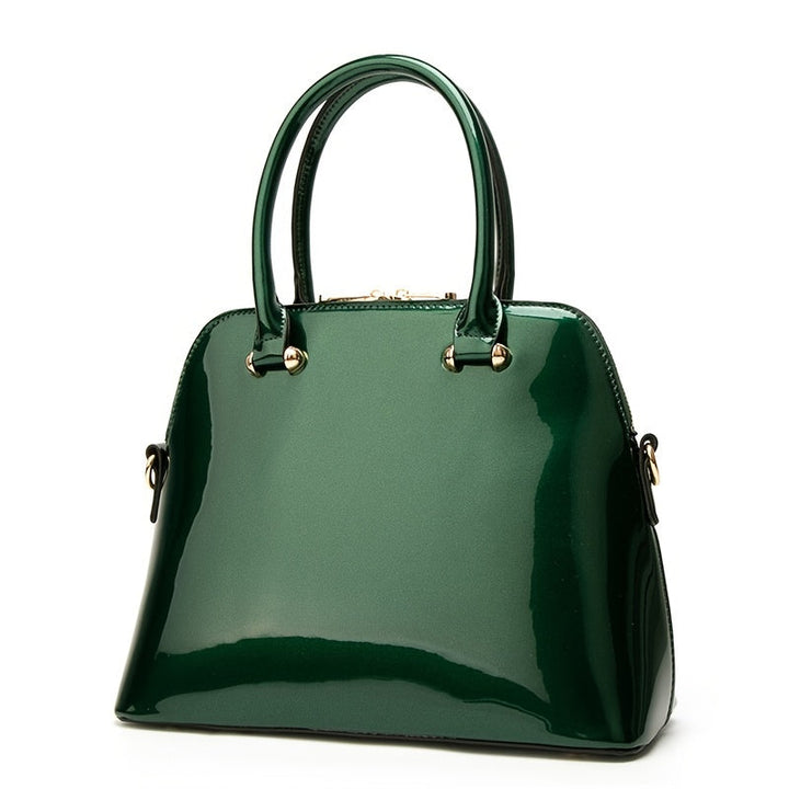 Chic Shiny Bag with Zipper – Practical and Elegant for Everyday Use!