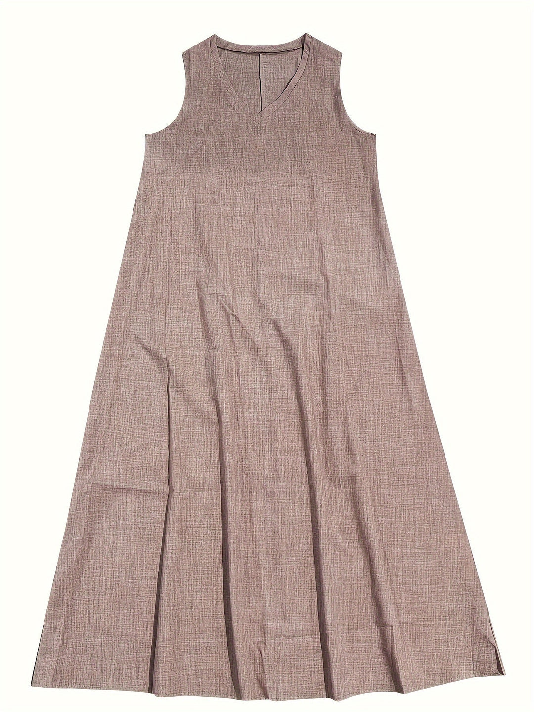 Joan – Sleeveless Textured Maxi Dress