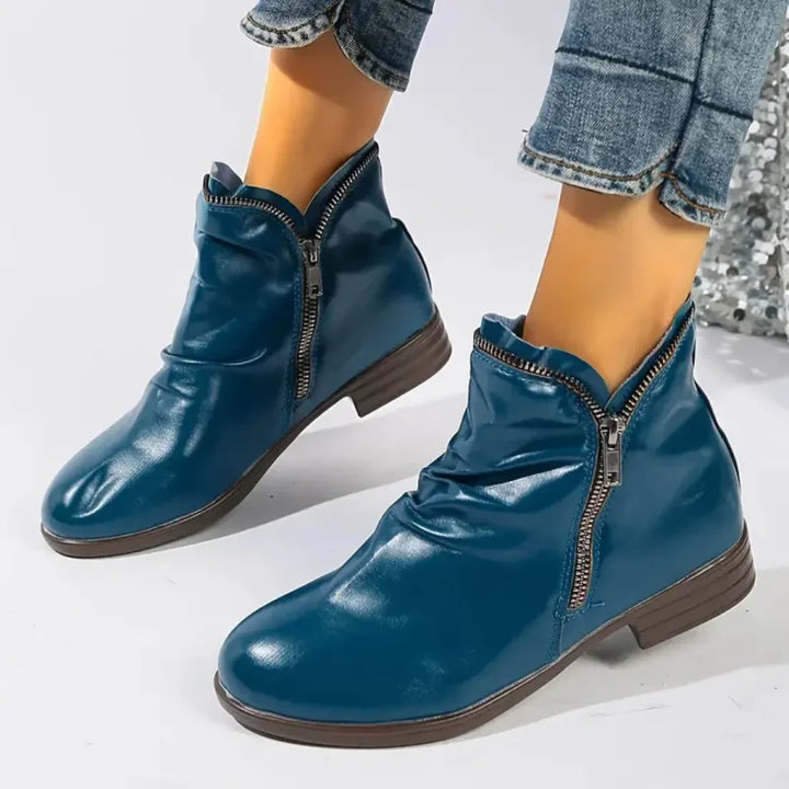 Lianella | Ankle Boots With Zipper