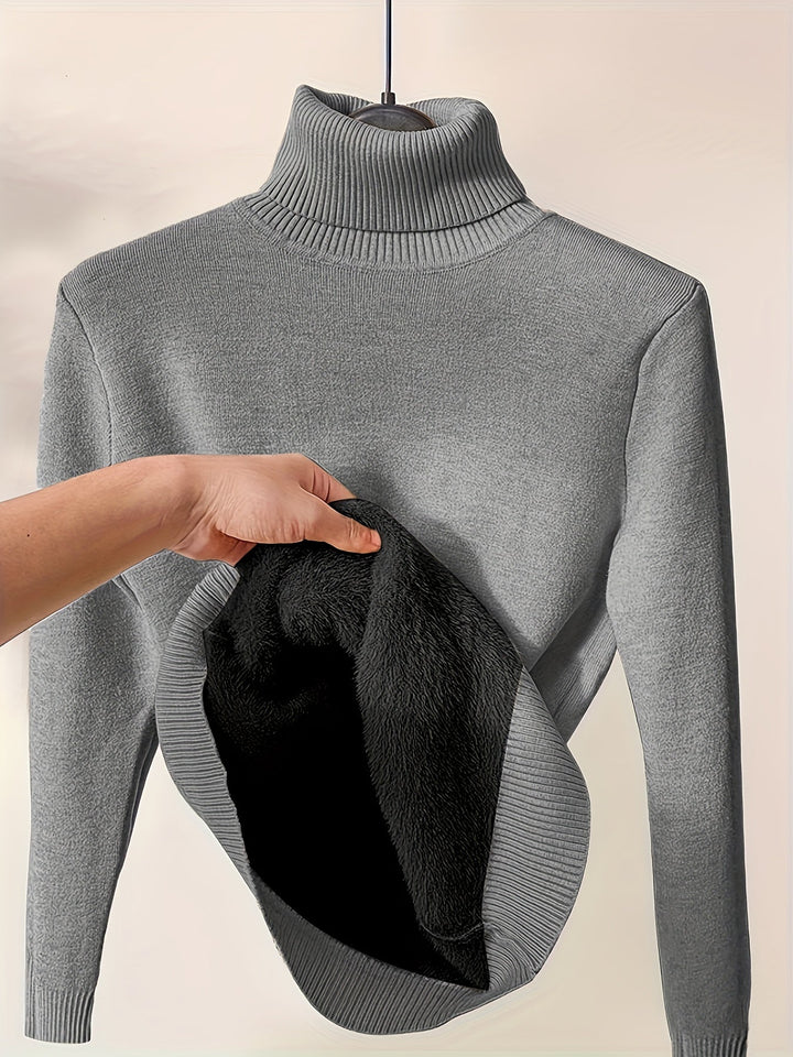 ZÖE - Soft Turtle Neck Pullover Sweater