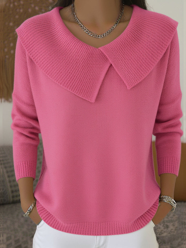 Karter | Warm Sweater with Soft Collar