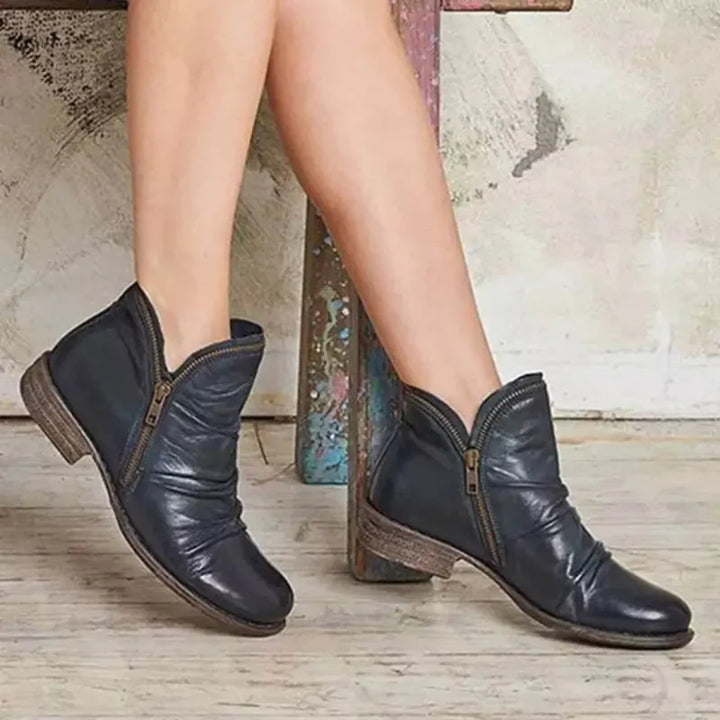 Lianella | Ankle Boots With Zipper