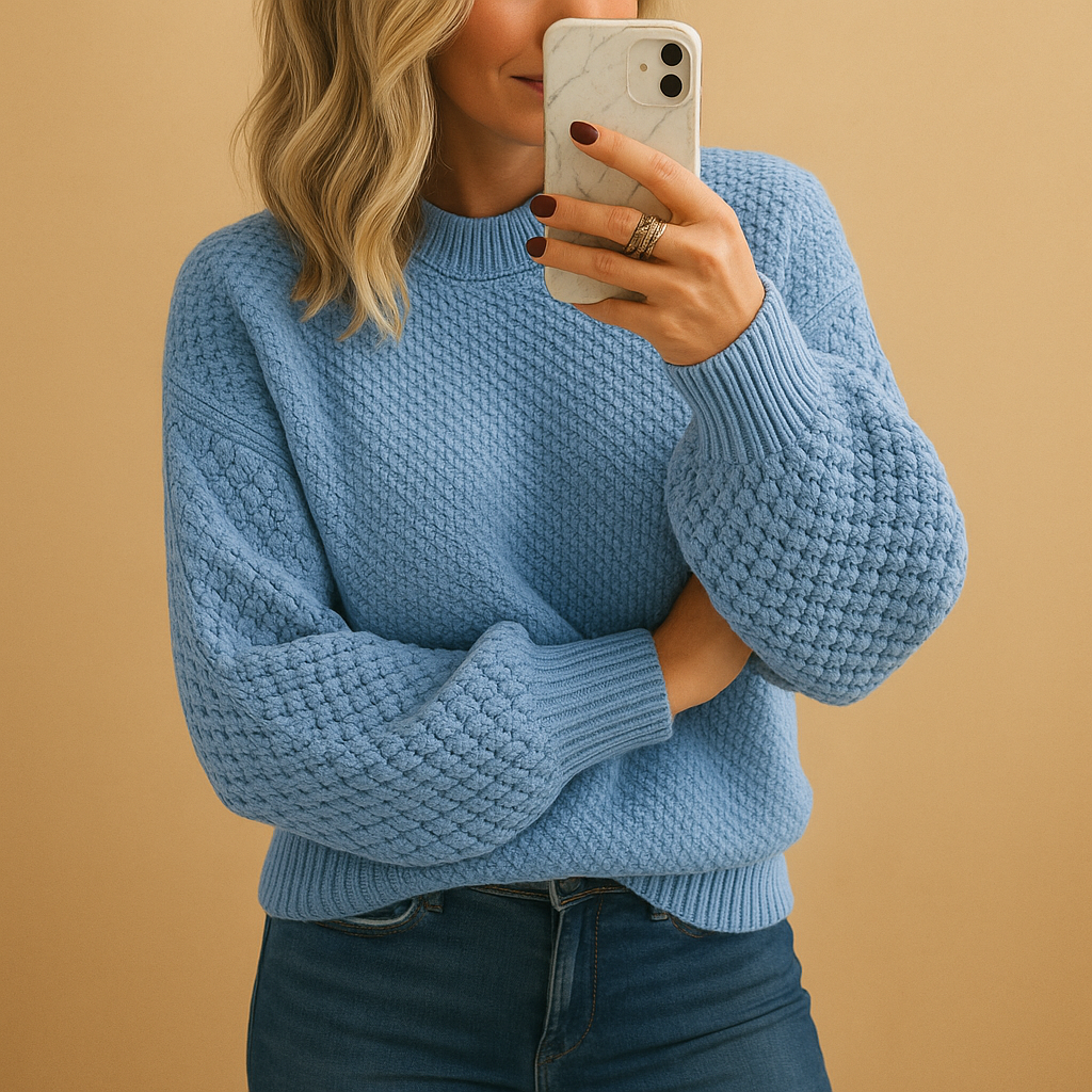 Elegant warm women’s sweater with a comfortable fit | Isabelle