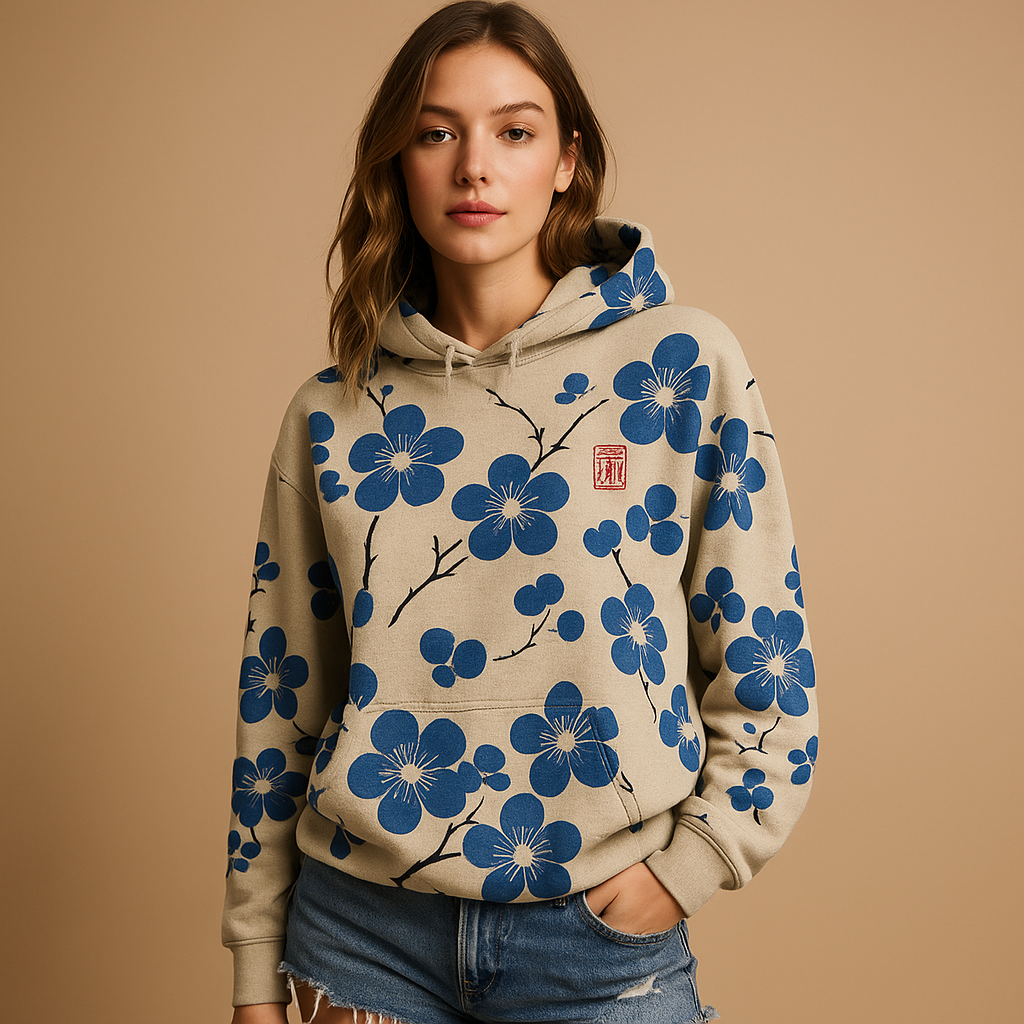 Floral hoodie sweater for women | Lianne