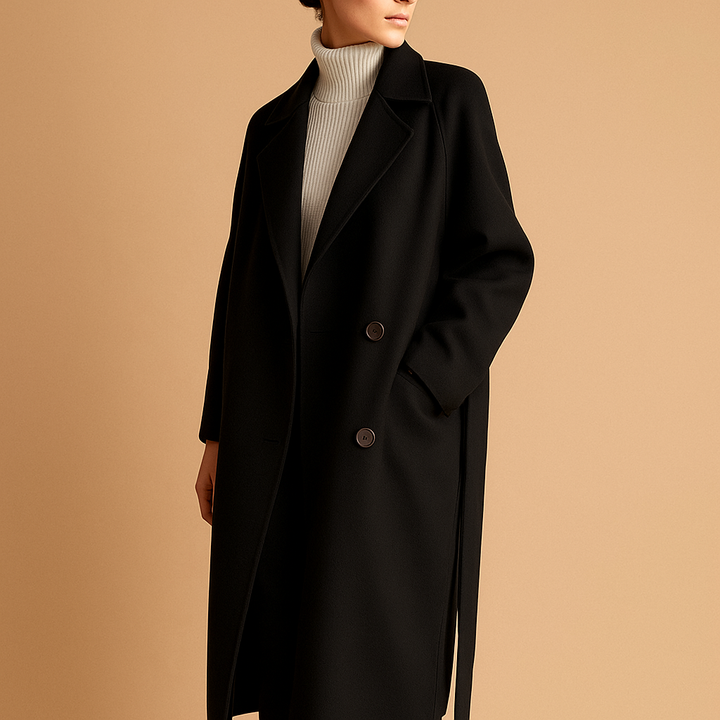 Long elegant winter coat for women | Veerle
