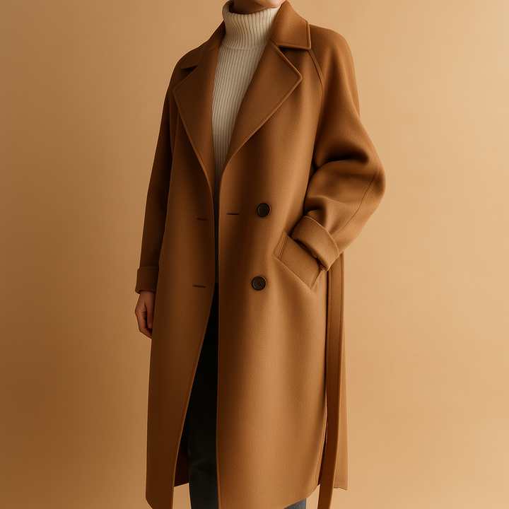 Long elegant winter coat for women | Veerle