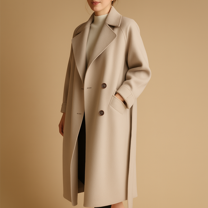 Long elegant winter coat for women | Veerle