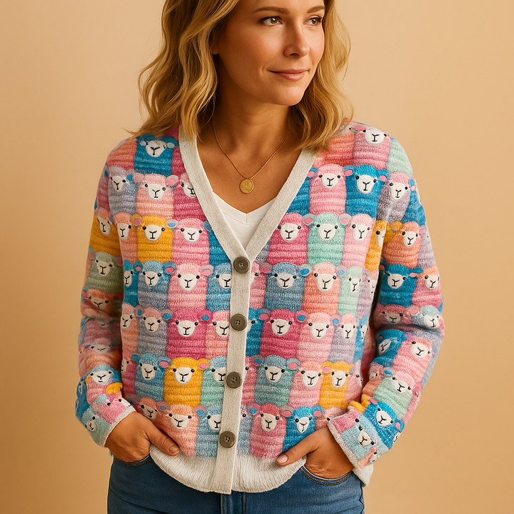Luxury women’s sweater with a relaxed fit and elegant look | Fenna