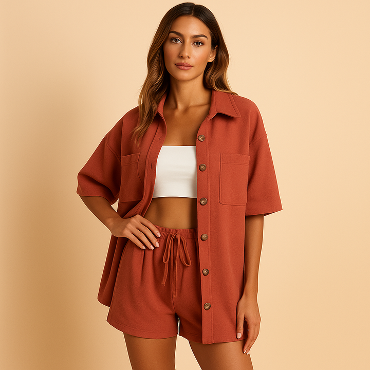 Sleeveless winter cardigan for women with classic silhouette | Femke