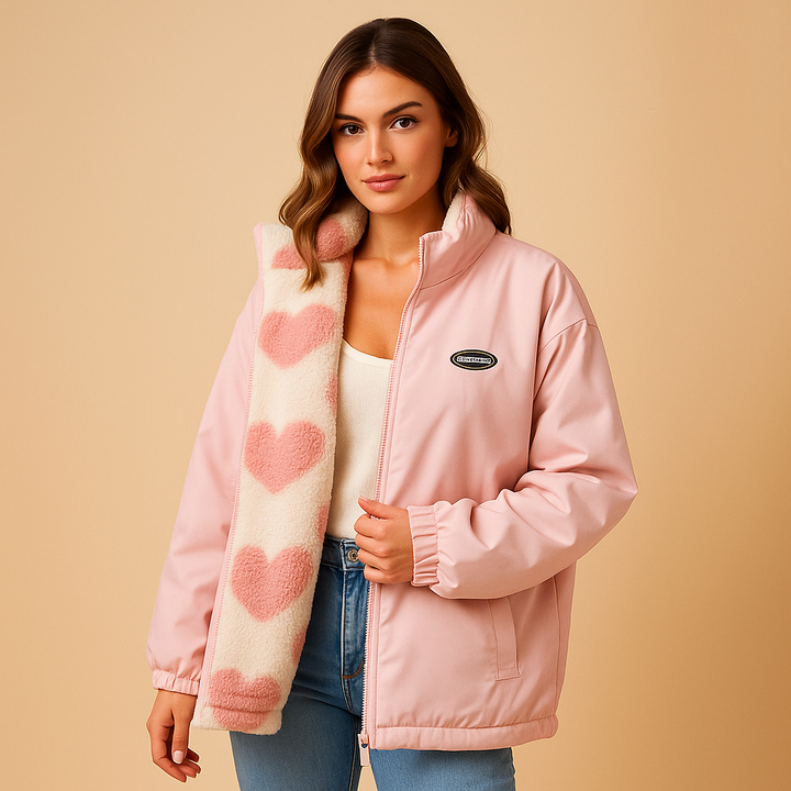 Reversible winter coat for women | Linde