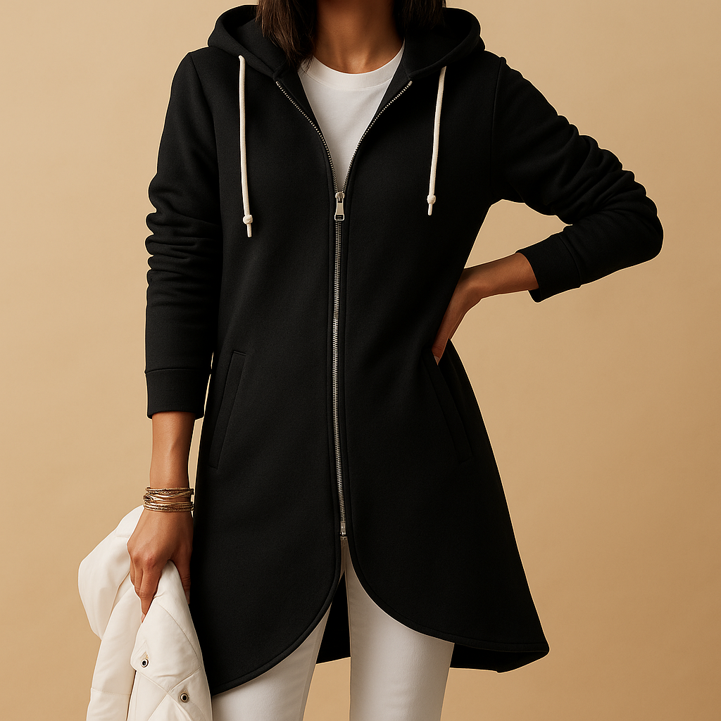 Elegant open-knit women’s cardigan | Yfke