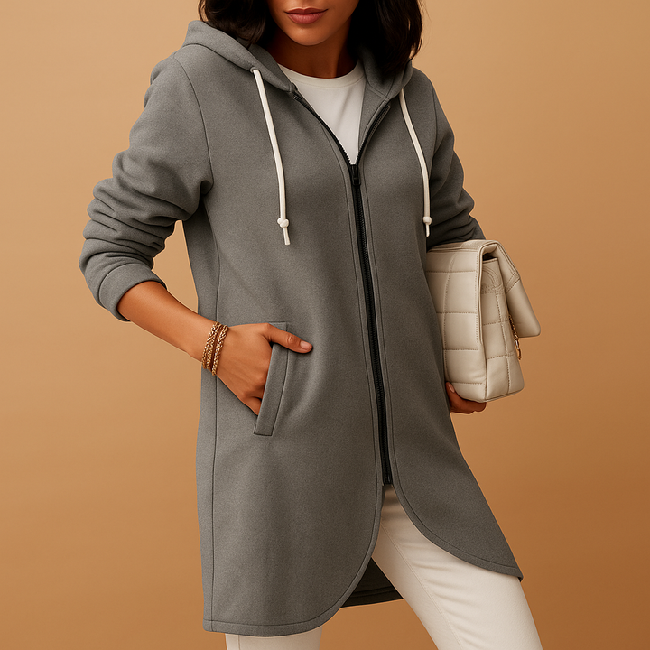 Elegant open-knit women’s cardigan | Yfke