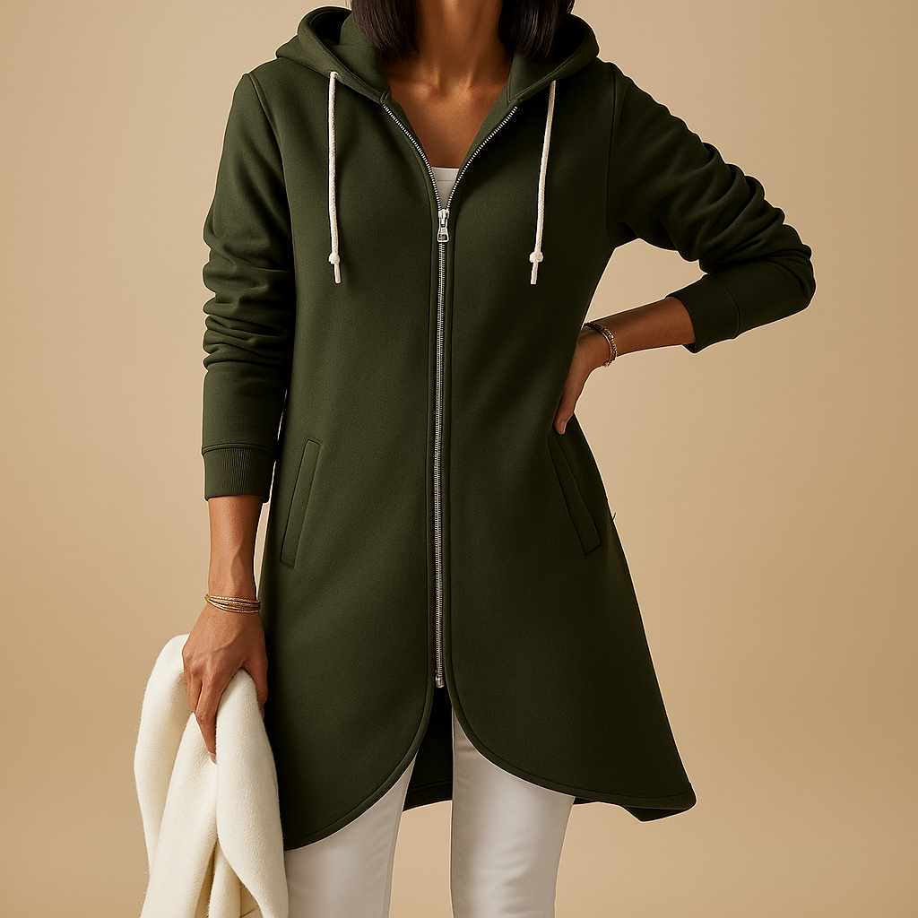 Elegant open-knit women’s cardigan | Yfke