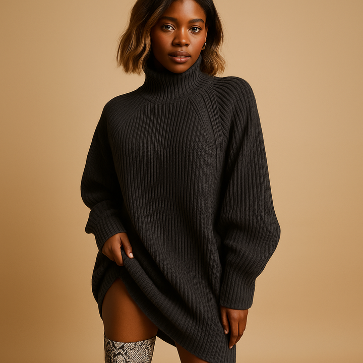 Oversized knitted women’s sweater | Yara