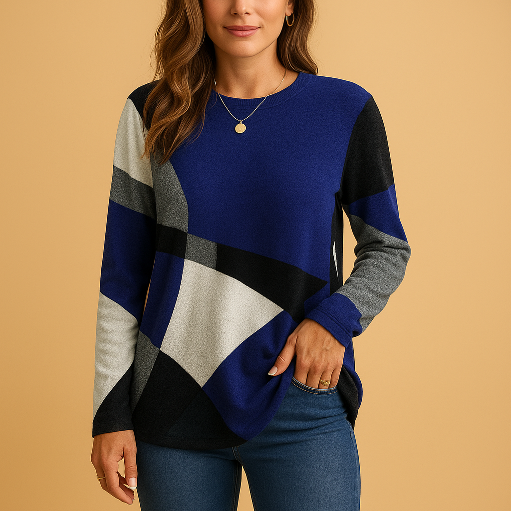 Timeless knitted sweater for women | Marit