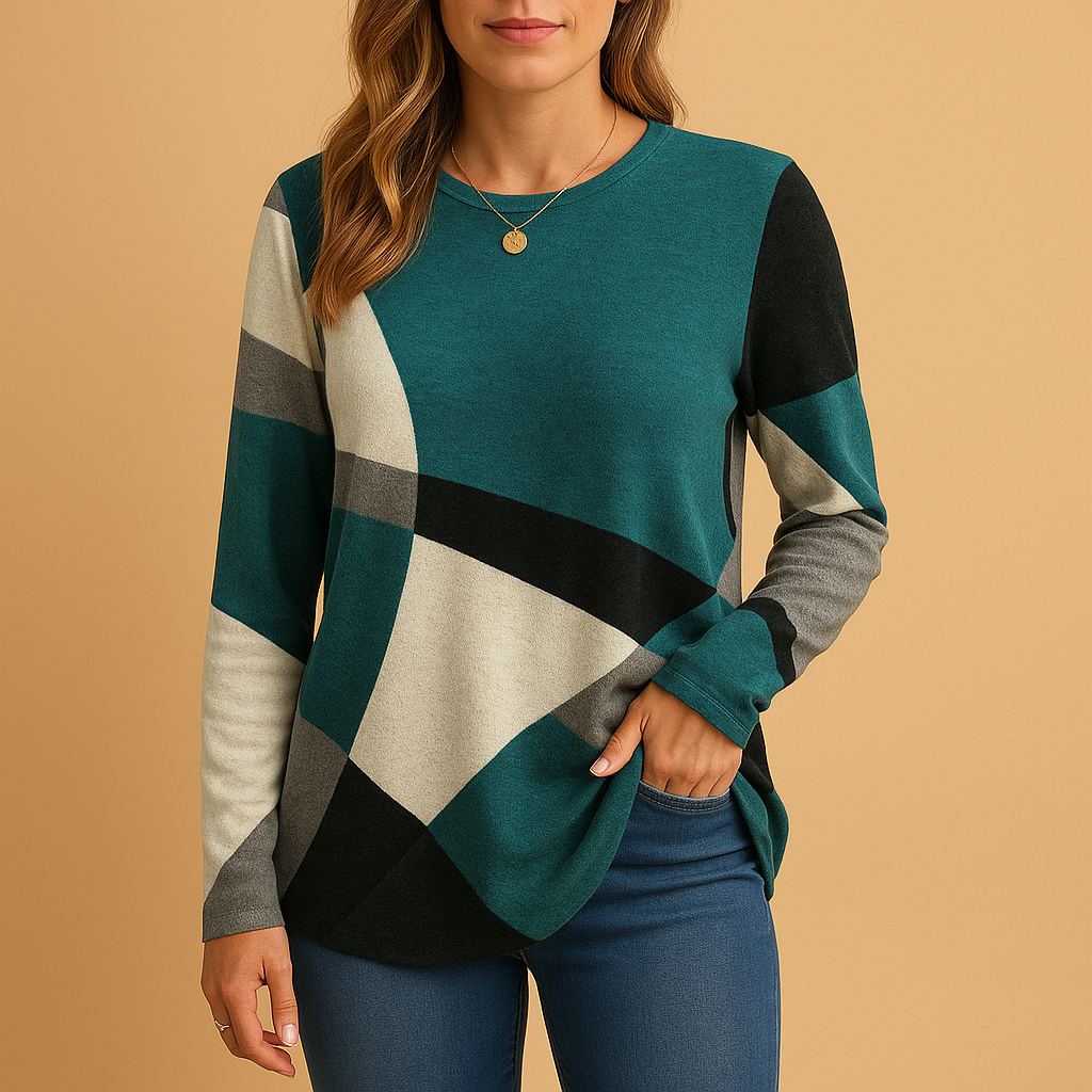 Timeless knitted sweater for women | Marit