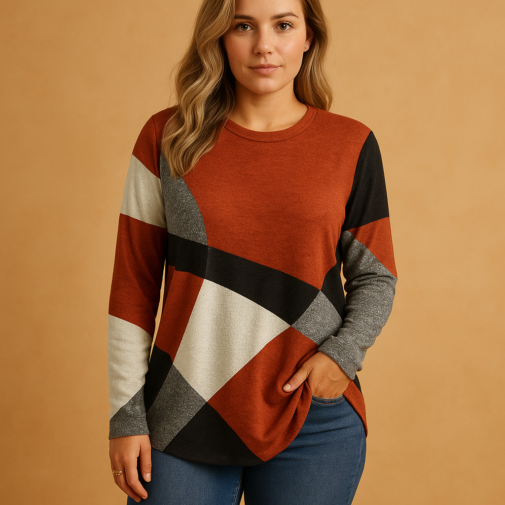 Timeless knitted sweater for women | Marit