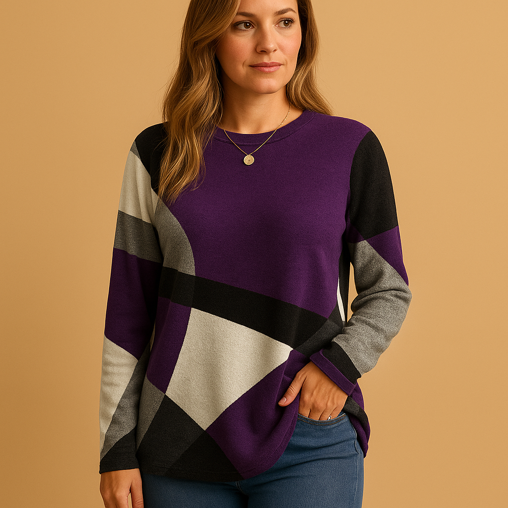 Timeless knitted sweater for women | Marit
